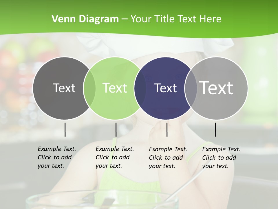 Youngster Kid Dinner PowerPoint Template