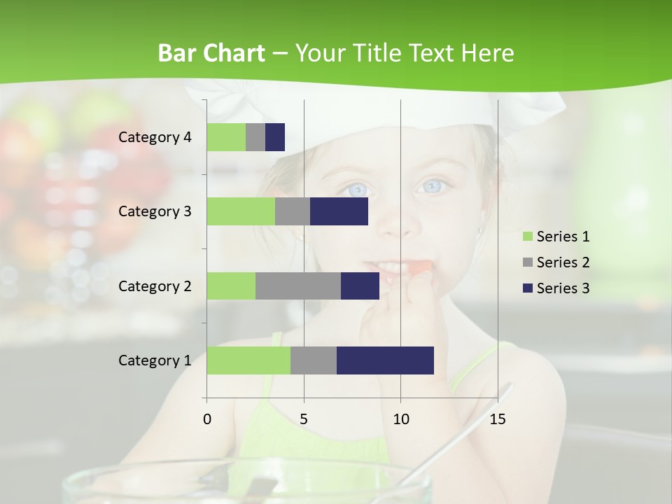 Youngster Kid Dinner PowerPoint Template