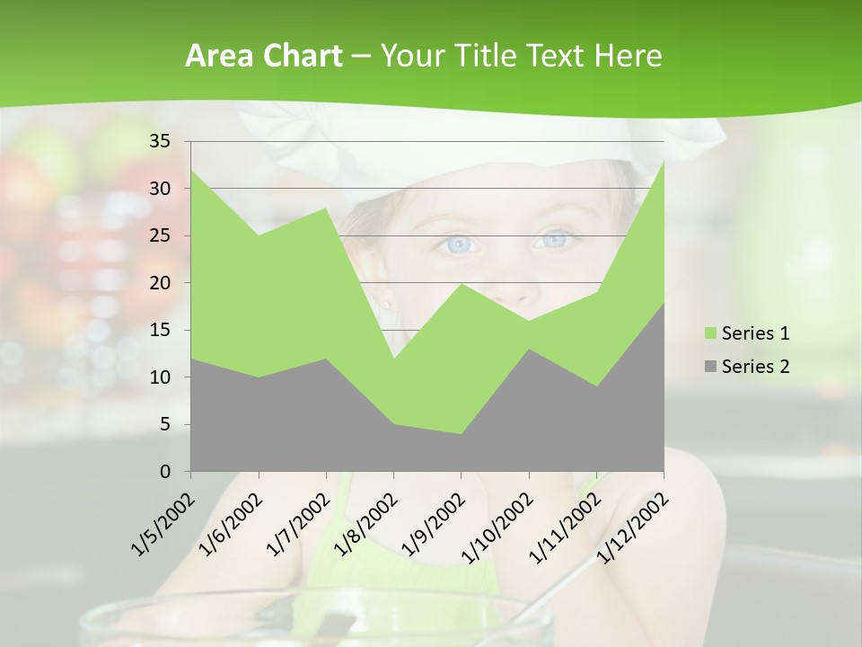 Youngster Kid Dinner PowerPoint Template