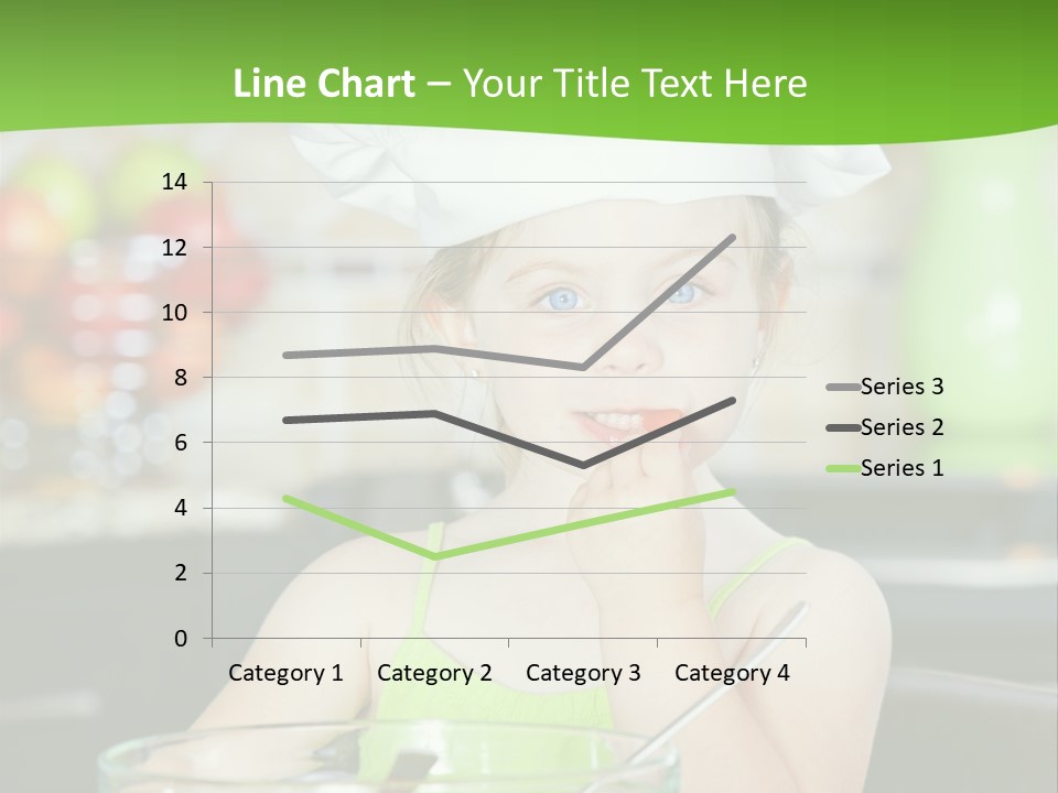 Youngster Kid Dinner PowerPoint Template