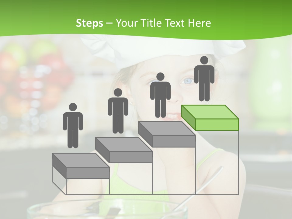 Youngster Kid Dinner PowerPoint Template