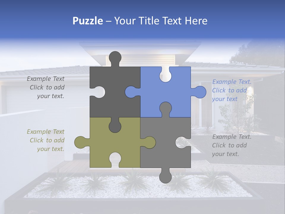 Residence Flax Modern PowerPoint Template
