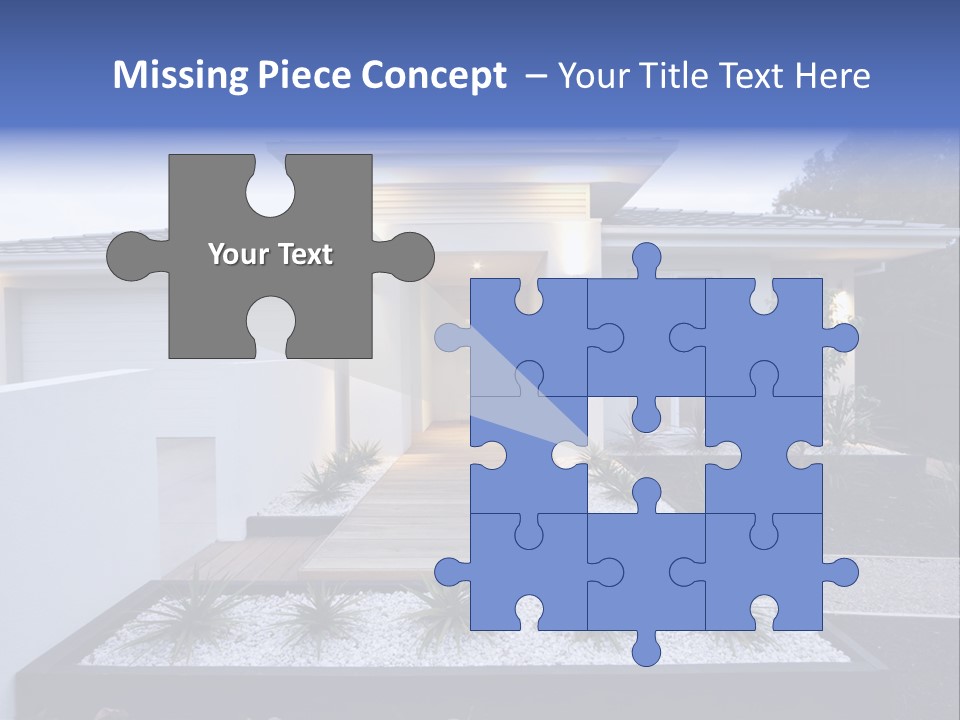 Residence Flax Modern PowerPoint Template