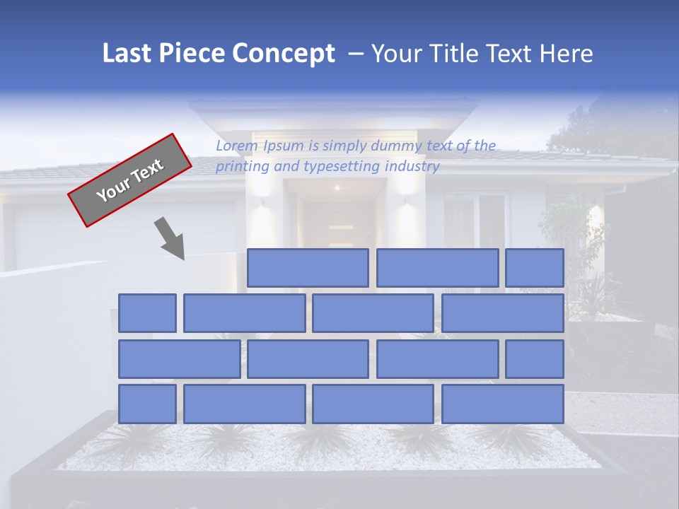 Residence Flax Modern PowerPoint Template