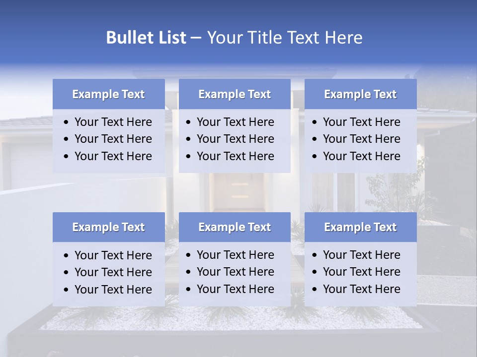 Residence Flax Modern PowerPoint Template