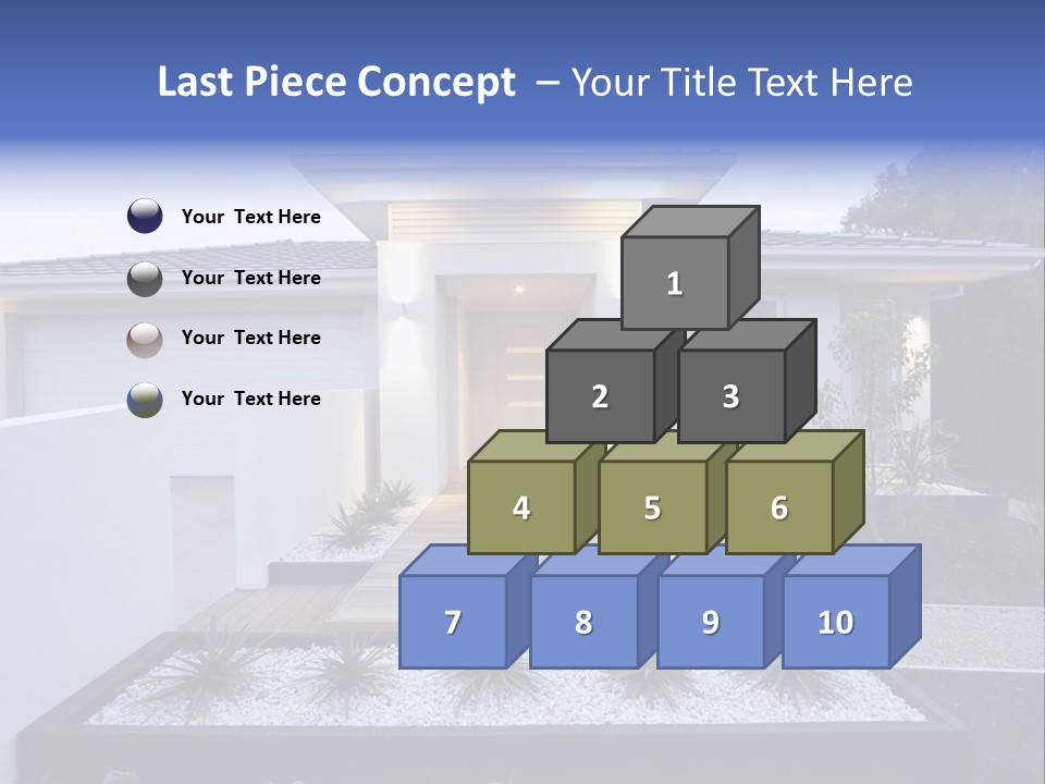 Residence Flax Modern PowerPoint Template