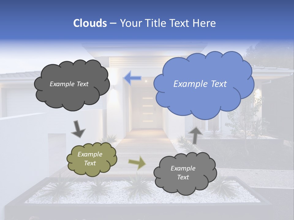 Residence Flax Modern PowerPoint Template