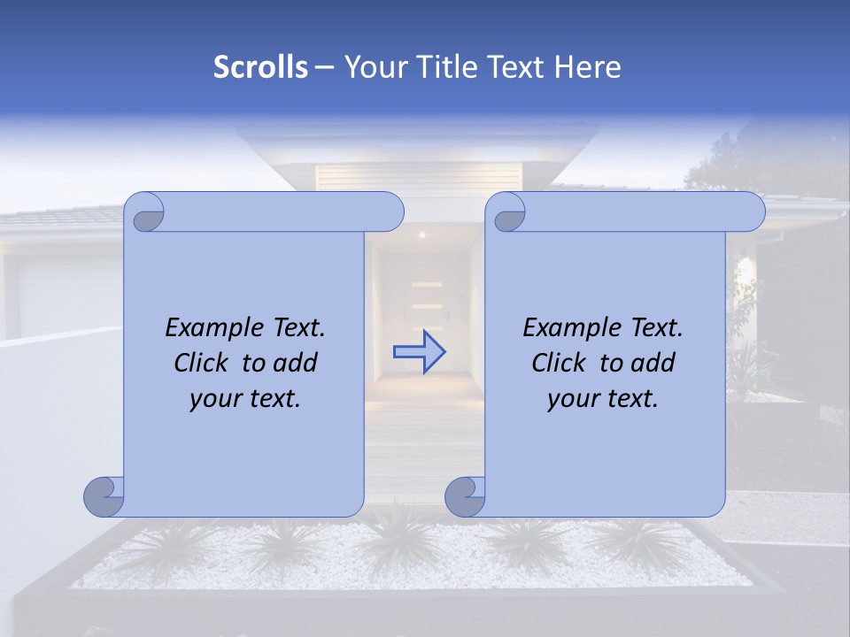 Residence Flax Modern PowerPoint Template