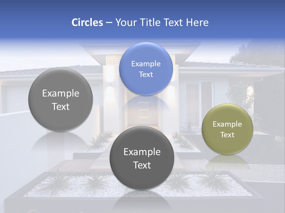 Residence Flax Modern PowerPoint Template