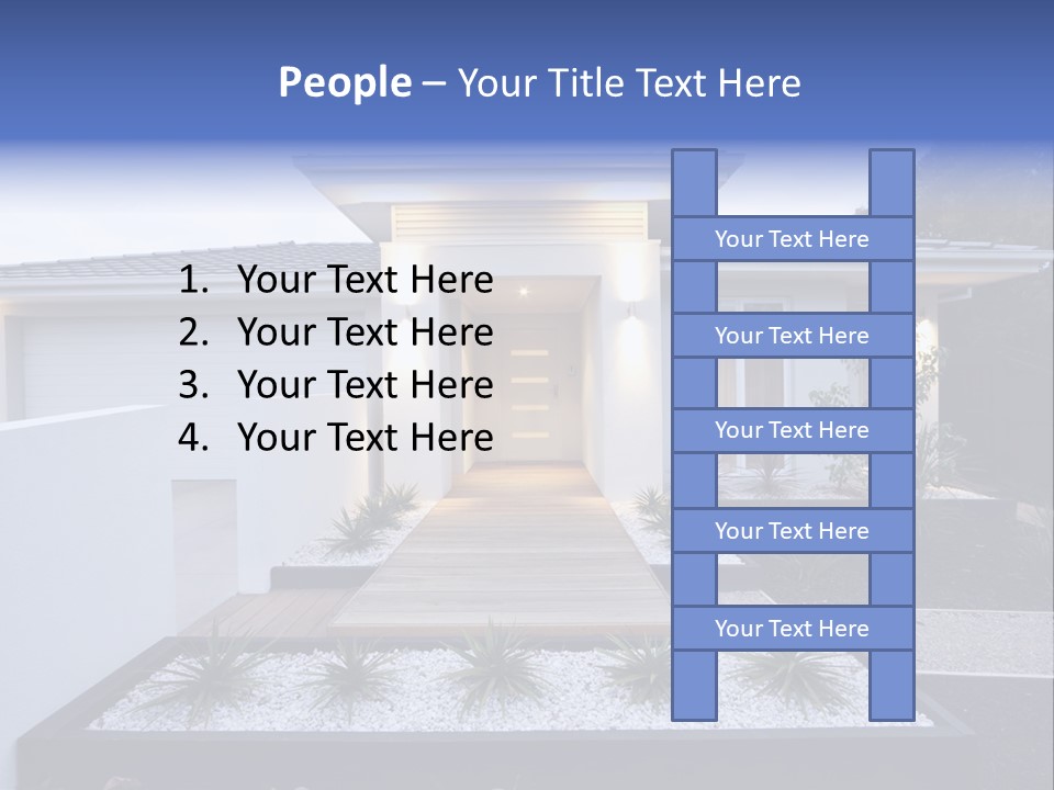 Residence Flax Modern PowerPoint Template