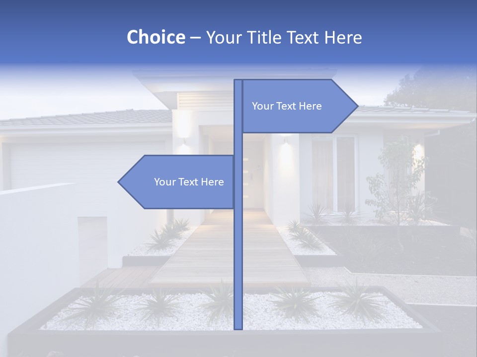 Residence Flax Modern PowerPoint Template