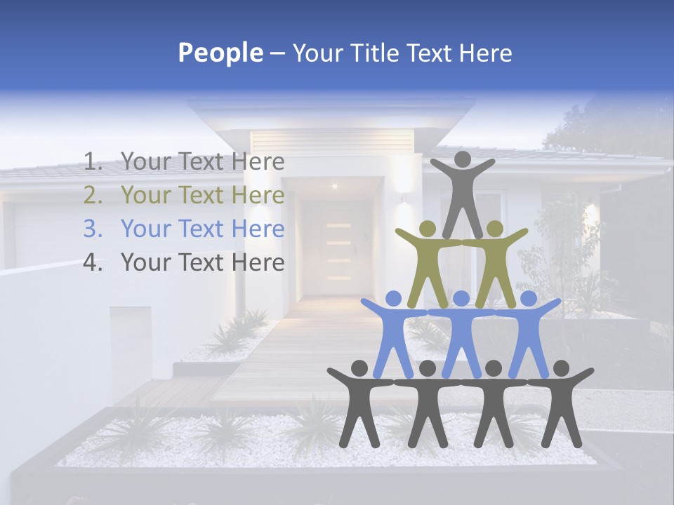 Residence Flax Modern PowerPoint Template