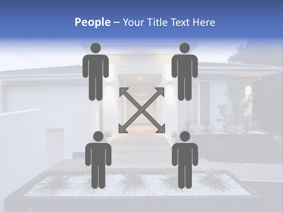 Residence Flax Modern PowerPoint Template