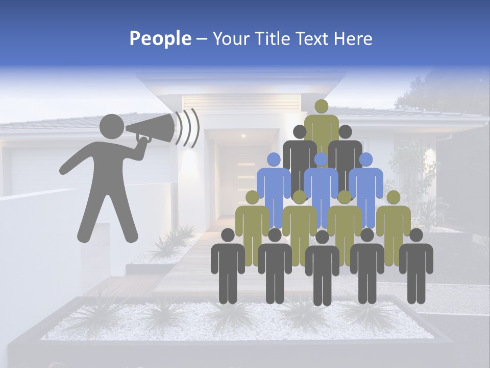 Residence Flax Modern PowerPoint Template