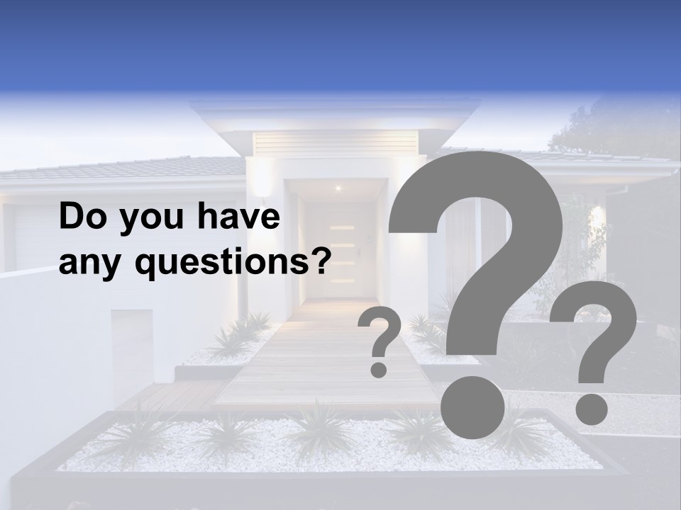 Residence Flax Modern PowerPoint Template