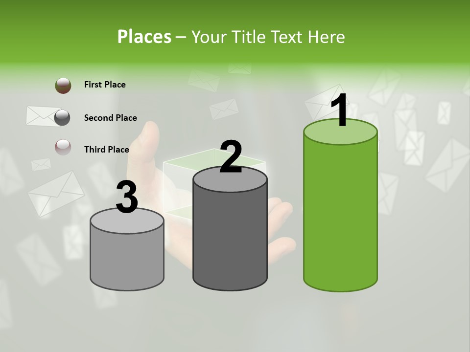 A Person Holding A Small Box In Their Hands PowerPoint Template