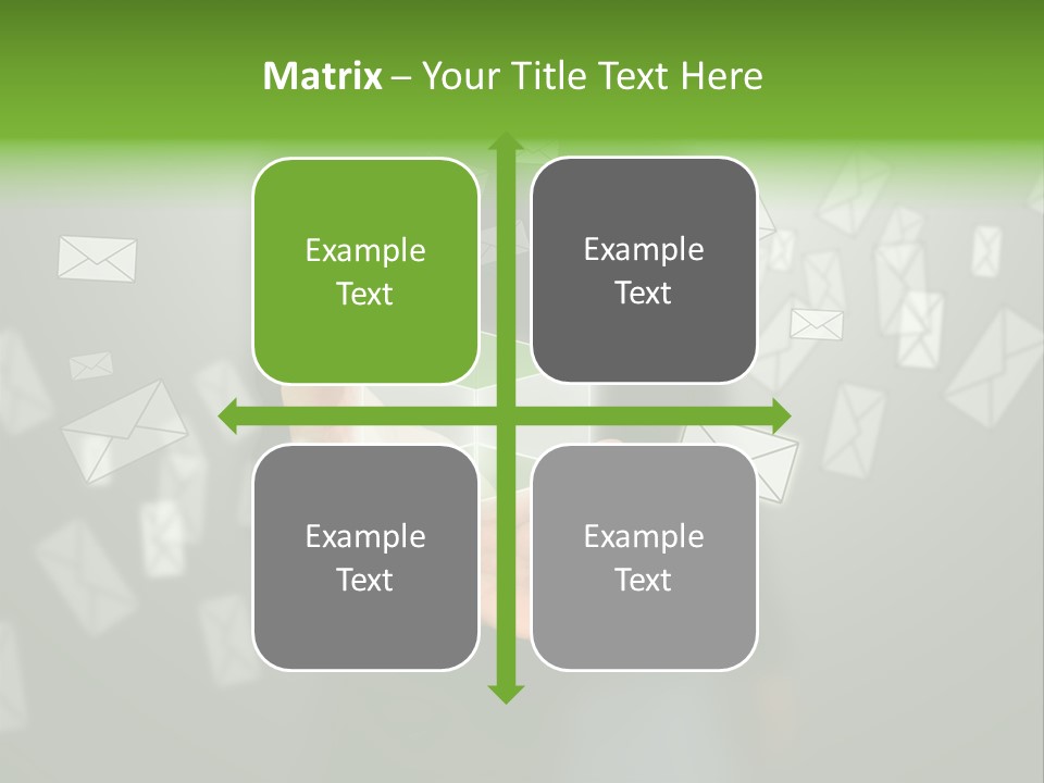 A Person Holding A Small Box In Their Hands PowerPoint Template