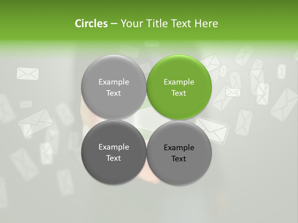 A Person Holding A Small Box In Their Hands PowerPoint Template