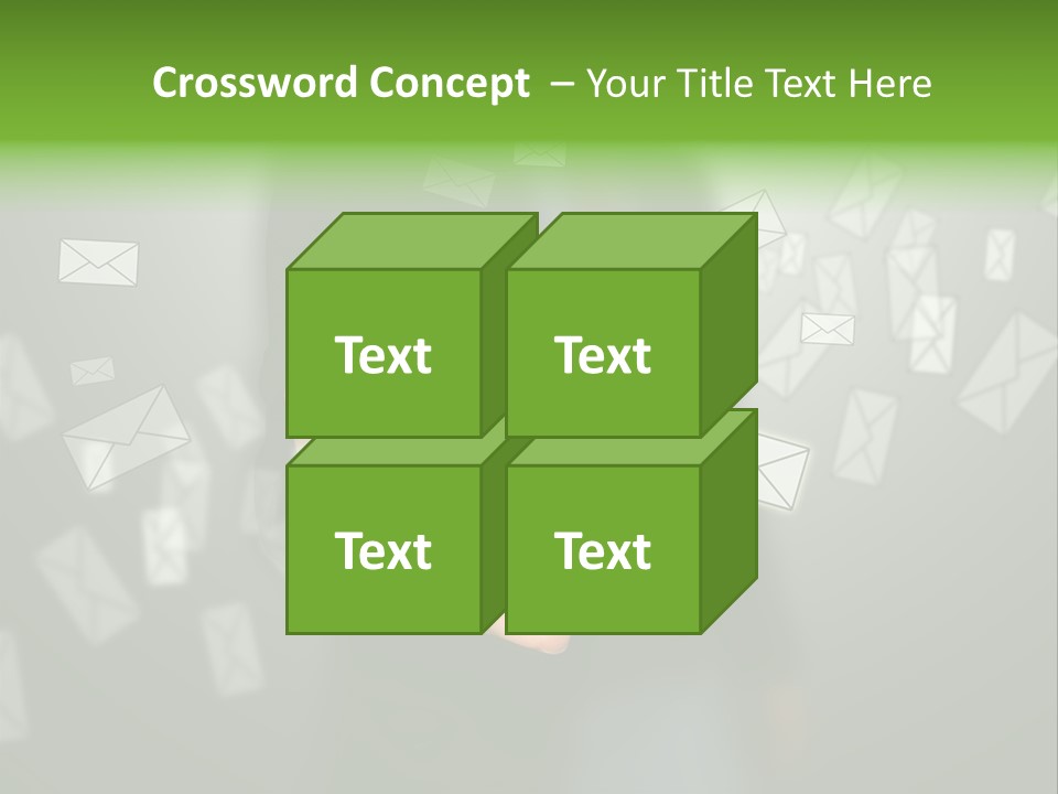 A Person Holding A Small Box In Their Hands PowerPoint Template