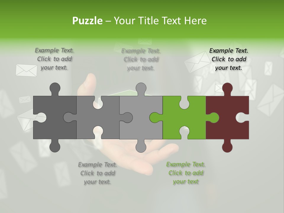 A Person Holding A Small Box In Their Hands PowerPoint Template