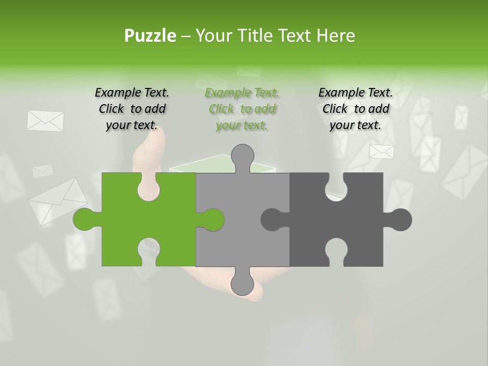 A Person Holding A Small Box In Their Hands PowerPoint Template