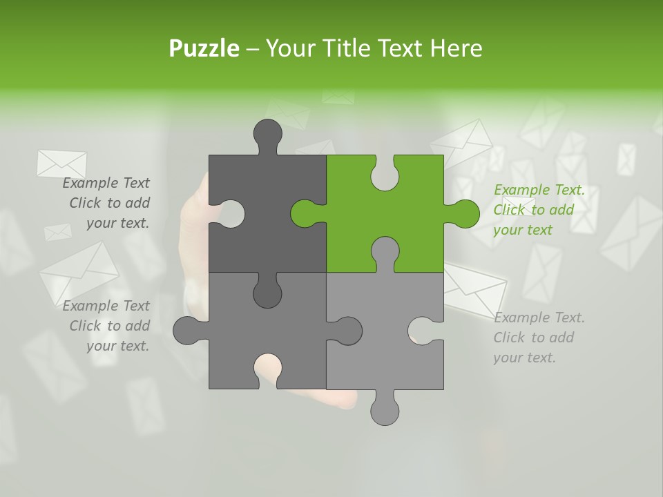 A Person Holding A Small Box In Their Hands PowerPoint Template