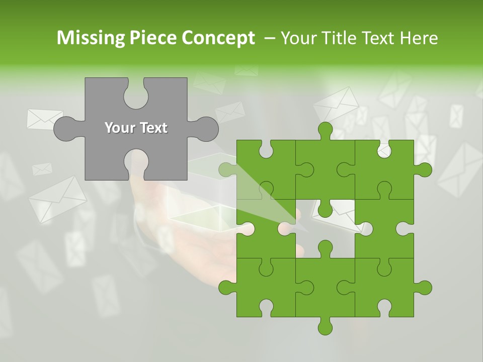 A Person Holding A Small Box In Their Hands PowerPoint Template