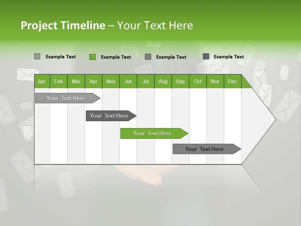 A Person Holding A Small Box In Their Hands PowerPoint Template