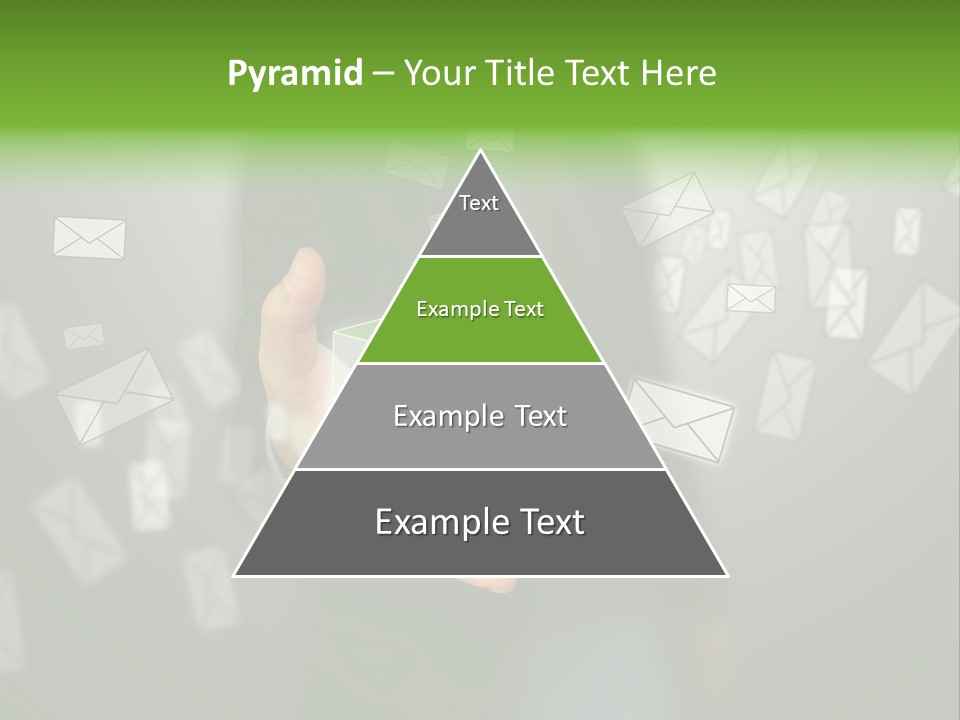 A Person Holding A Small Box In Their Hands PowerPoint Template