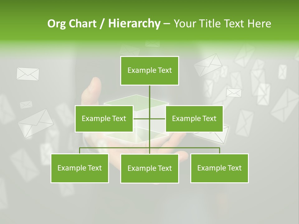 A Person Holding A Small Box In Their Hands PowerPoint Template