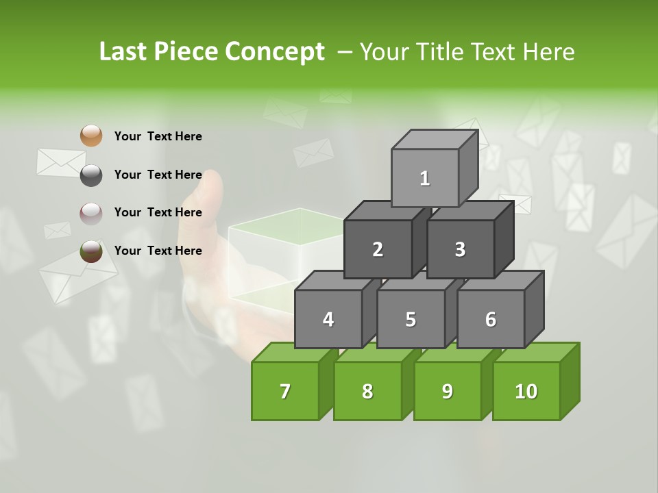 A Person Holding A Small Box In Their Hands PowerPoint Template