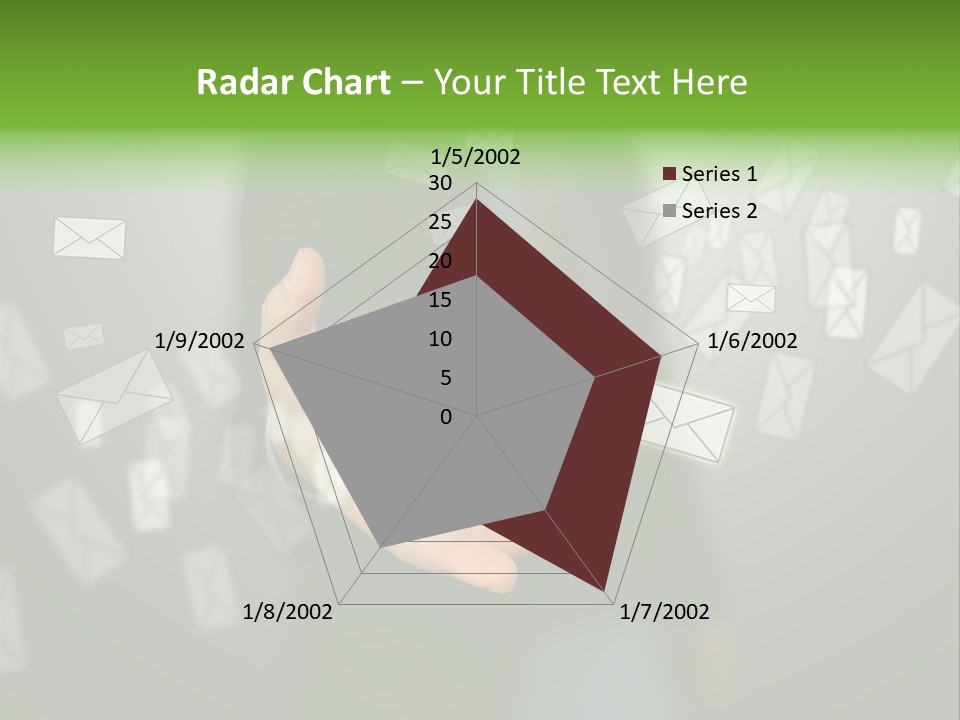 A Person Holding A Small Box In Their Hands PowerPoint Template