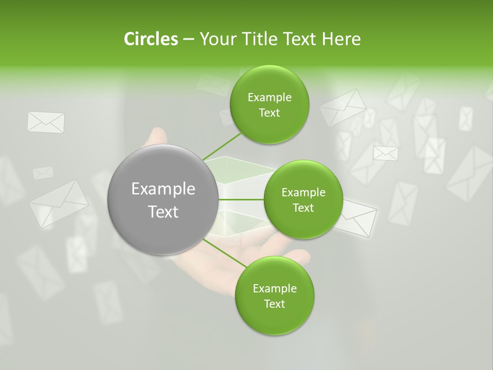 A Person Holding A Small Box In Their Hands PowerPoint Template