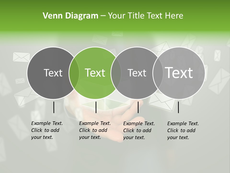 A Person Holding A Small Box In Their Hands PowerPoint Template