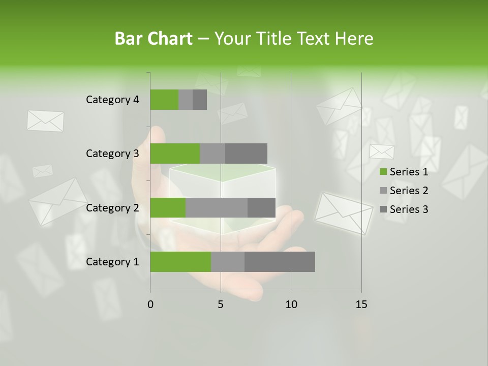 A Person Holding A Small Box In Their Hands PowerPoint Template