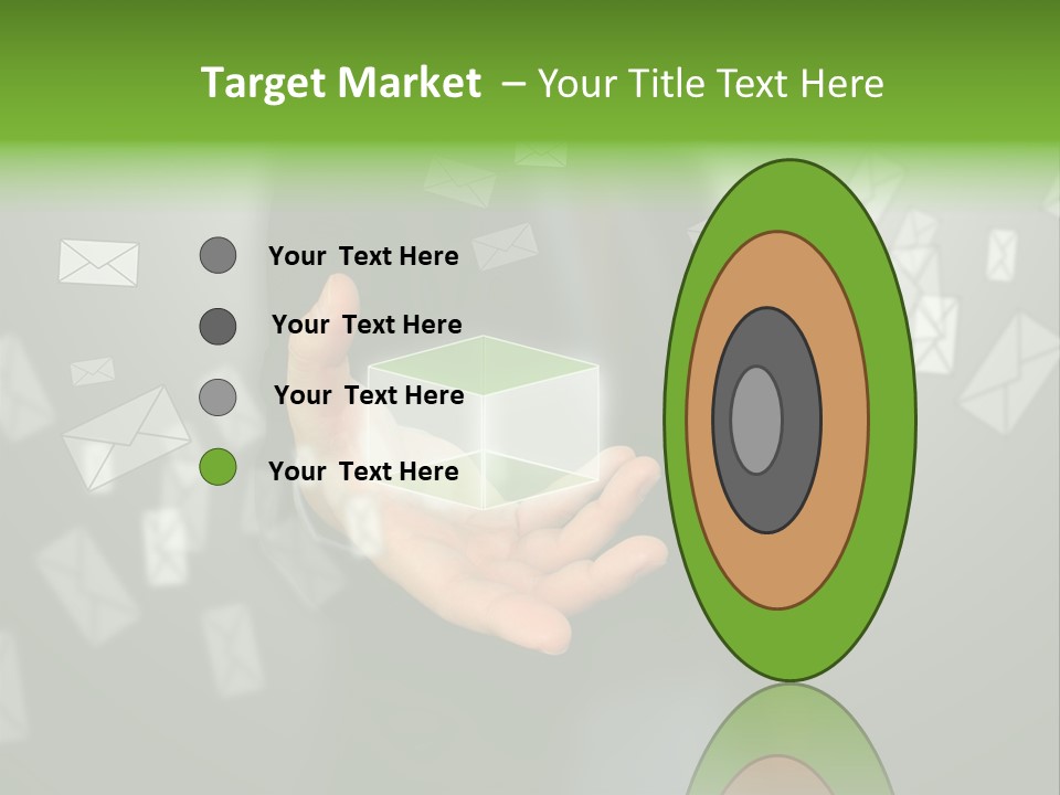 A Person Holding A Small Box In Their Hands PowerPoint Template