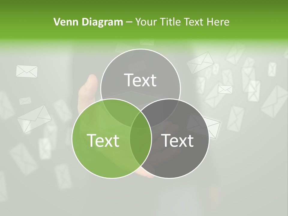 A Person Holding A Small Box In Their Hands PowerPoint Template