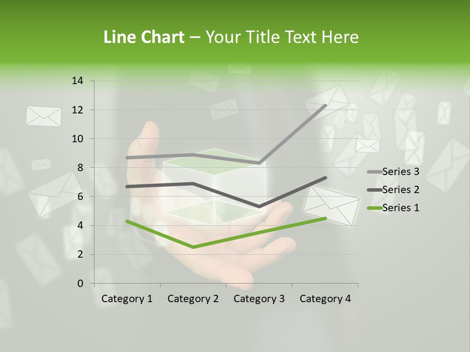 A Person Holding A Small Box In Their Hands PowerPoint Template