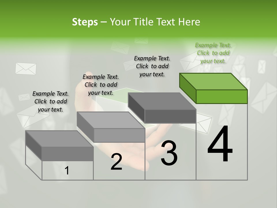 A Person Holding A Small Box In Their Hands PowerPoint Template