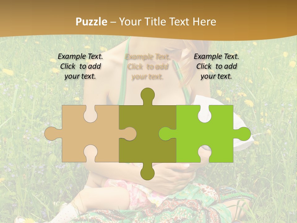 Food Breastfeeding Care PowerPoint Template