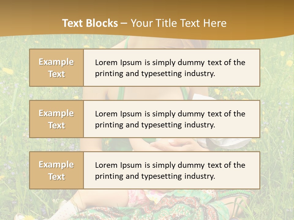 Food Breastfeeding Care PowerPoint Template