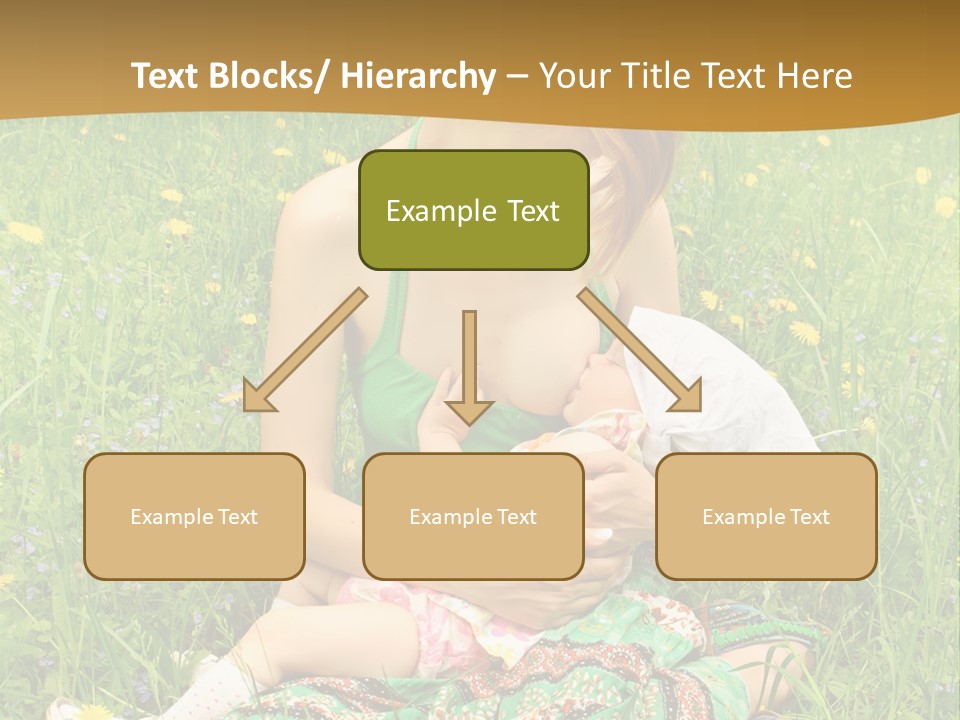 Food Breastfeeding Care PowerPoint Template