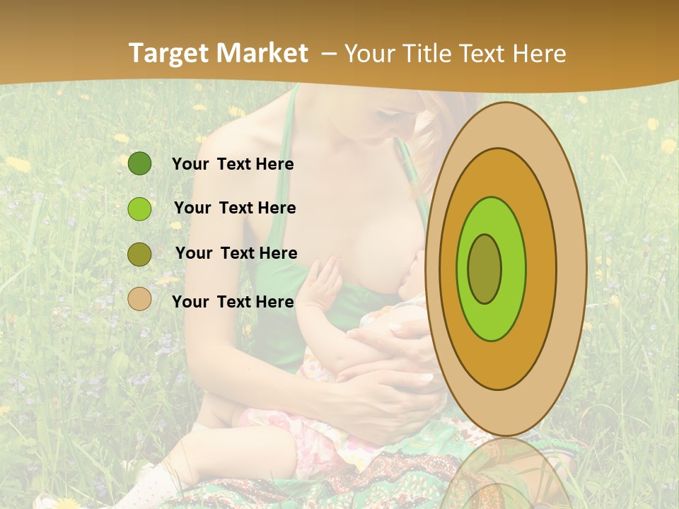 Food Breastfeeding Care PowerPoint Template