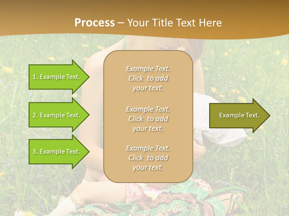 Food Breastfeeding Care PowerPoint Template