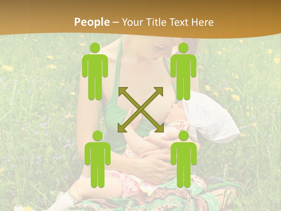 Food Breastfeeding Care PowerPoint Template