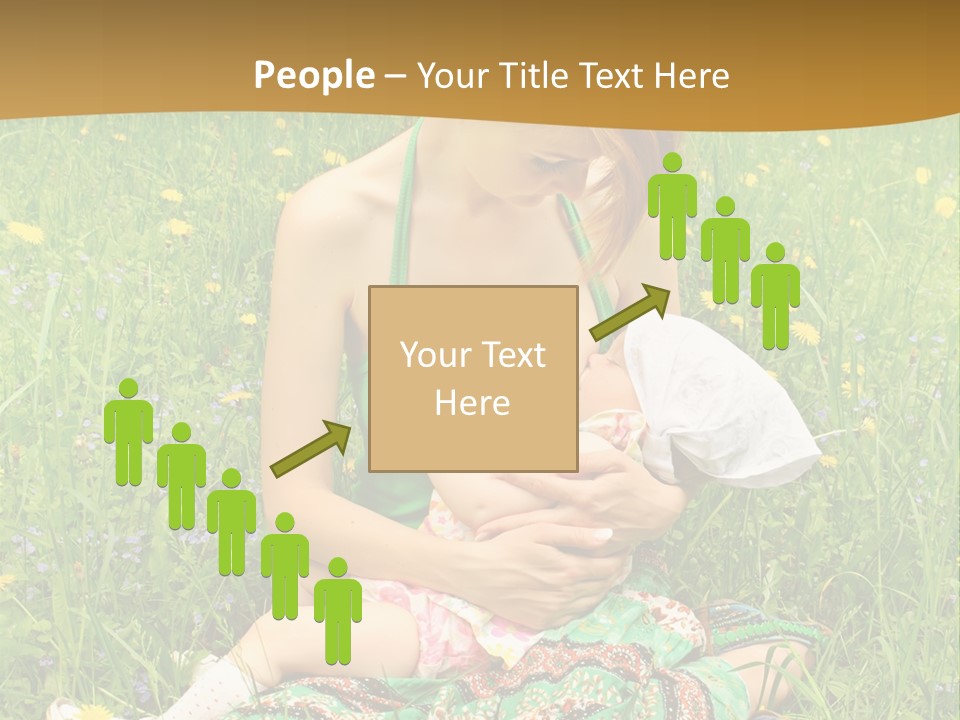 Food Breastfeeding Care PowerPoint Template