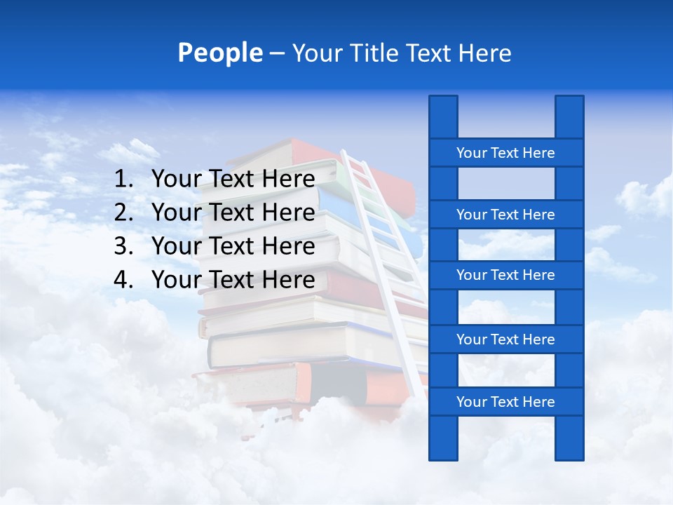 Culture Cutout Climbing PowerPoint Template