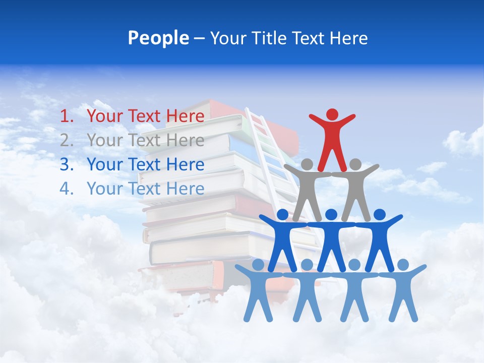 Culture Cutout Climbing PowerPoint Template