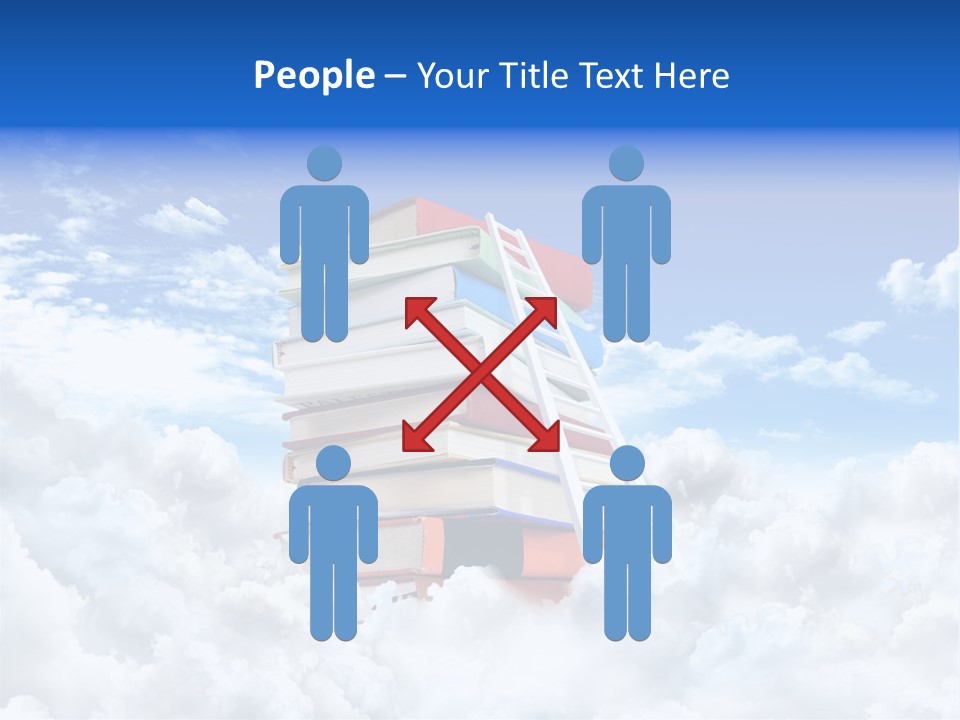 Culture Cutout Climbing PowerPoint Template