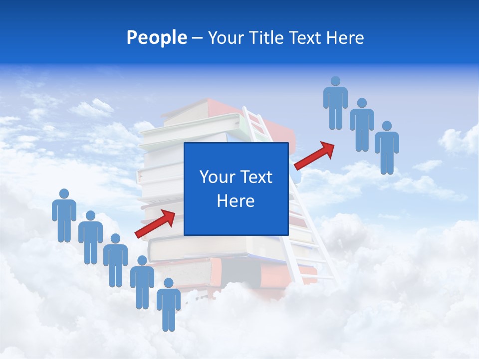 Culture Cutout Climbing PowerPoint Template